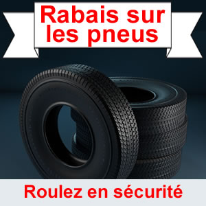 Promotion sur les pneus à Victoriaville